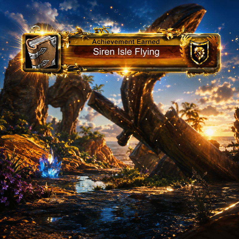 Siren Isle Flying Unlock
