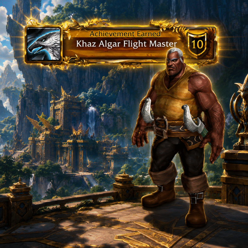 Khaz Algar Flight Master Boost