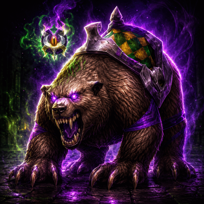 WoW Darkmoon Dancing Bear Mount Boost